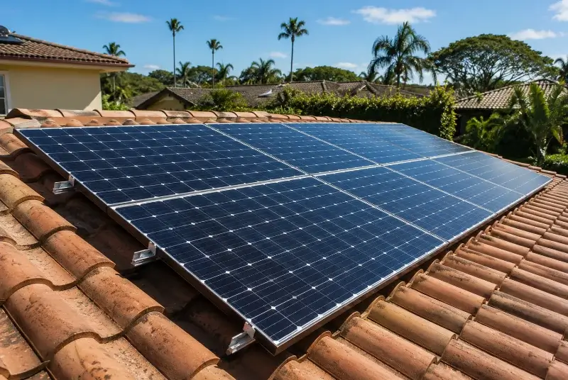 Installation de panneaux solaires à Groléjac